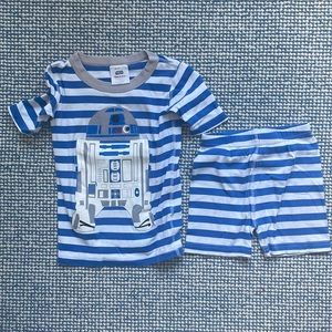 Hanna Andersson Star Wars short PJ set size 6-7 (120cm)